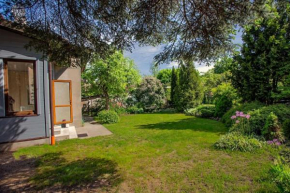 a fairy tale garden in a city Vilnius